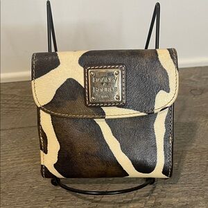 Dooney & Bourke Leather Giraffe Print Wallet